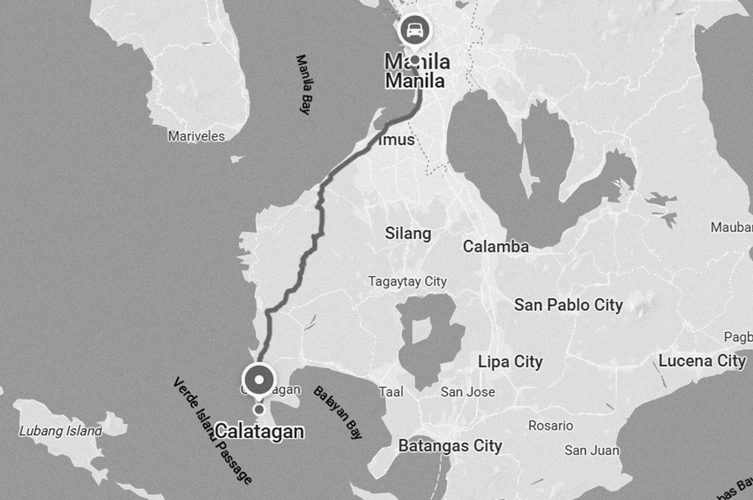 Morning light over the horizon